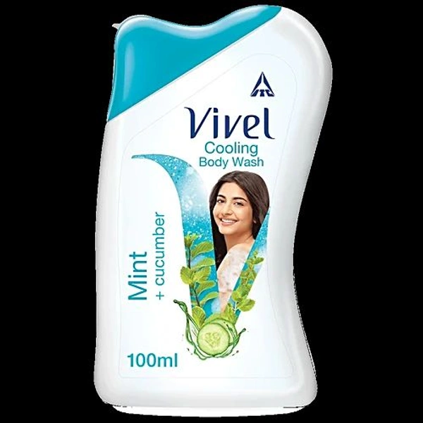 VIVEL COOLING BODY WASH Mint + Cucumber - 100ml