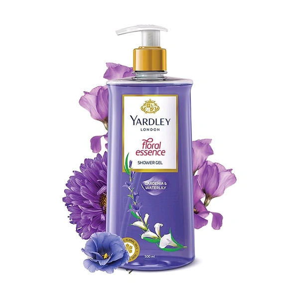 Yardley London Floral Essence Shower Gel  Gardenia & Waterlily 250ml - 500ml