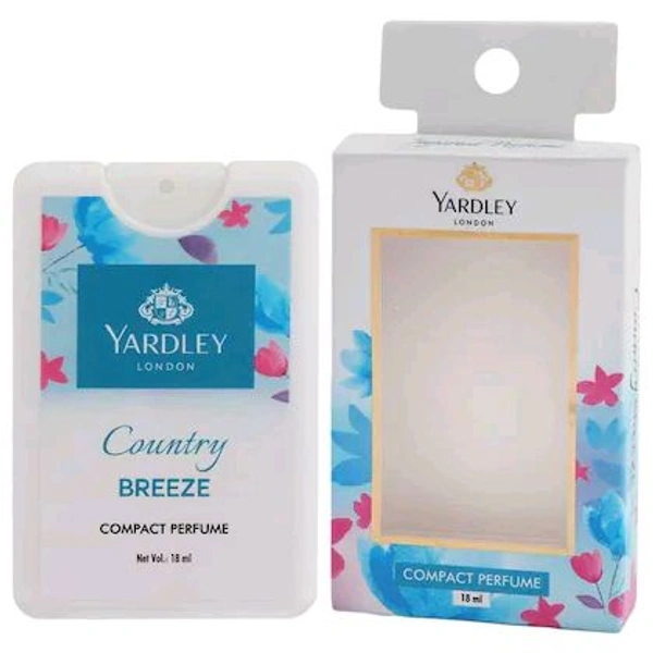 YARDLEY LONDON COUNTRY BREEZE COMPACT PERFUME 50%OFF - 18ml