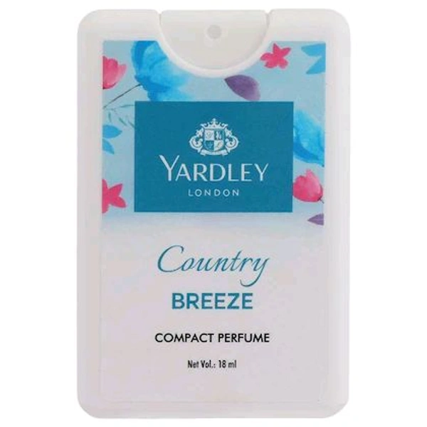 YARDLEY LONDON COUNTRY BREEZE COMPACT PERFUME 50%OFF - 18ml