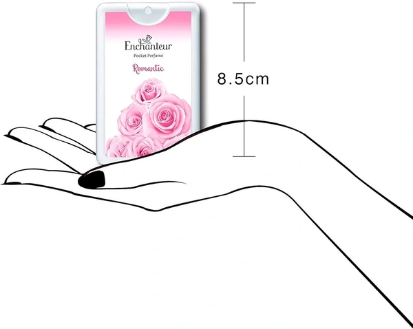 ENHANTEUR  ROMANTIC POCKET PERFUME 50%off - 18ml