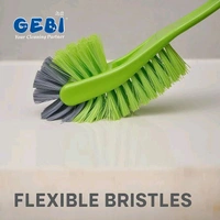 GEBI  ANTIBACTERIAL TWO SIDE TOILET BRUSH /  50% Off
