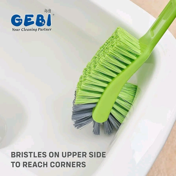 GEBI  ANTIBACTERIAL TWO SIDE TOILET BRUSH /  50% Off