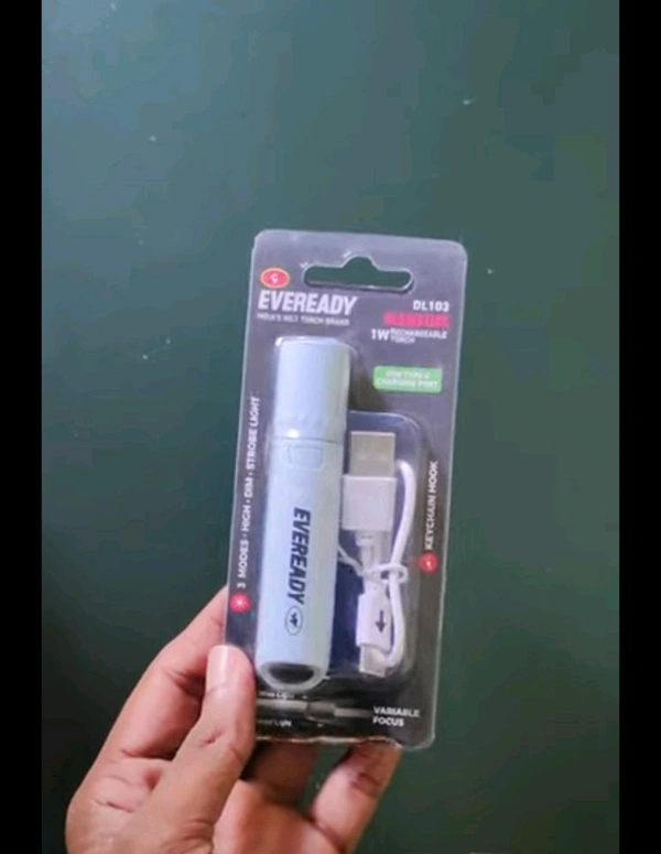 EVEREADY DL 103 RECHAGEBLE TORCH