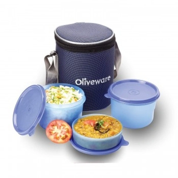 Oliveware Tiffin Set - 3 Pcs