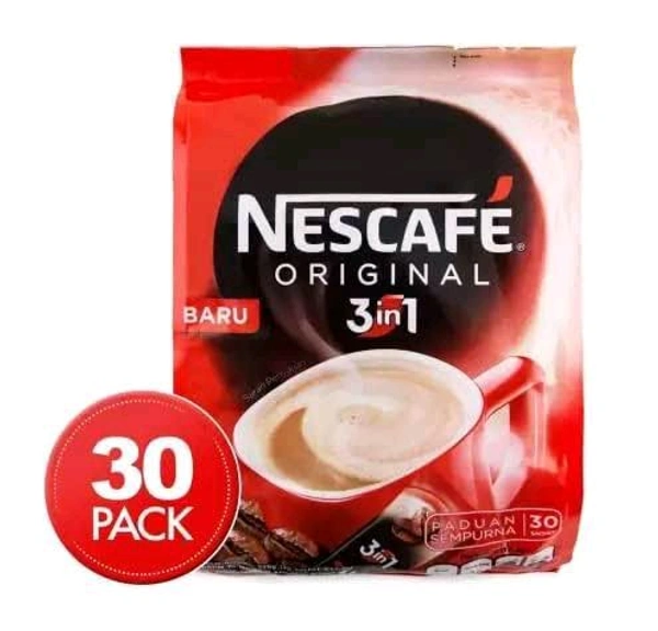 Nescafe 3 in 1 Coffee - 30 Pcs
