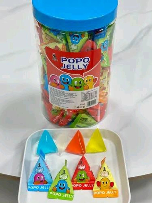 Popo jelly Jar - 100 Pcs