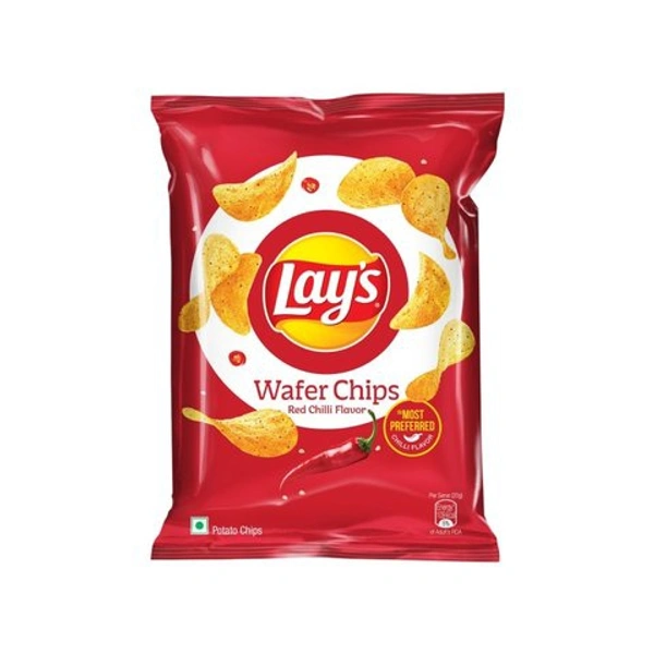 Lays Wafer Chilli Chips - 82 G