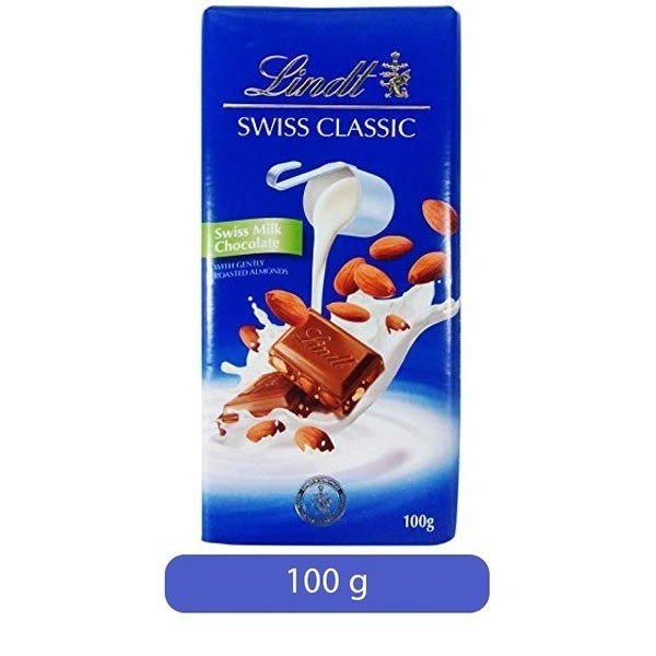 Lindt Swiss Almond - 100 G