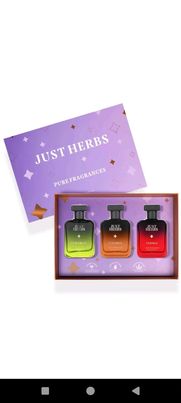 Just Herbs Oud Collection - 3 Pcs