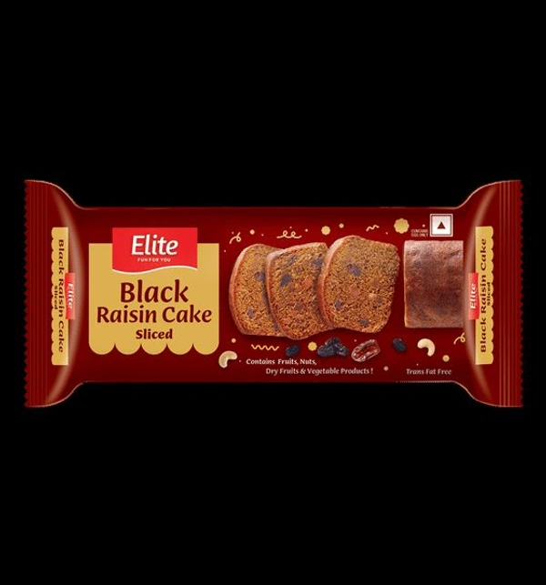 Elite Black Raisin Pudding Cake -140 G
