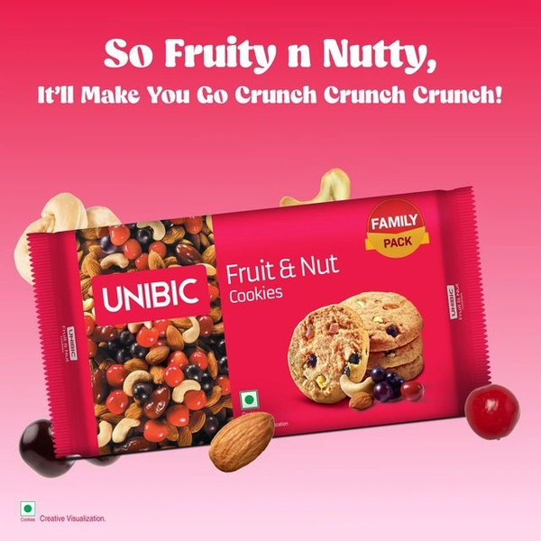 Unibic Fruit and Nuts Cookies - 500 G