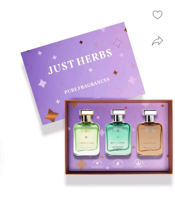 Just Herbs Energising Collection - 3 Pcs