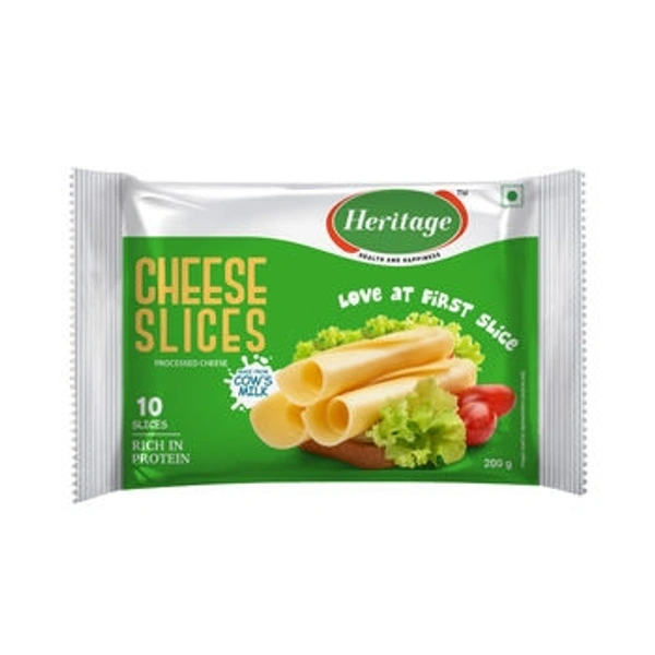 Heritage Cheese Slice - 10 Pcs
