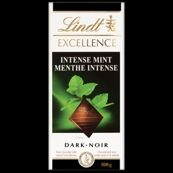 Lindt Dark Mint - 100 G