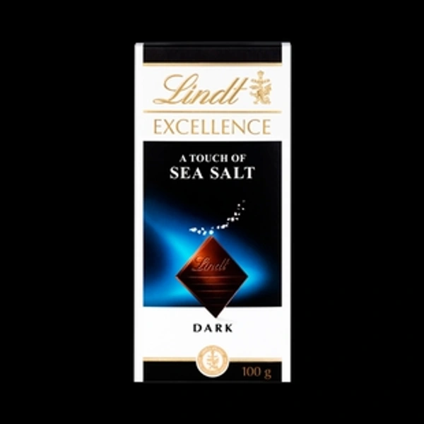 Lindt Dark Sea Salt - 100 G