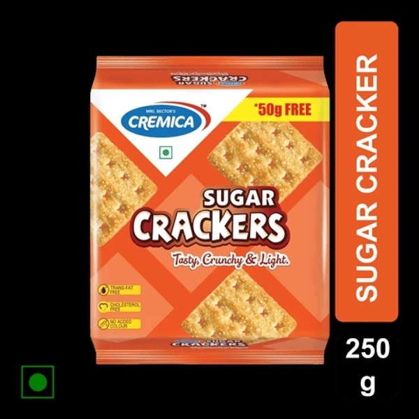 Cremica Sugar Crackers - 250 G