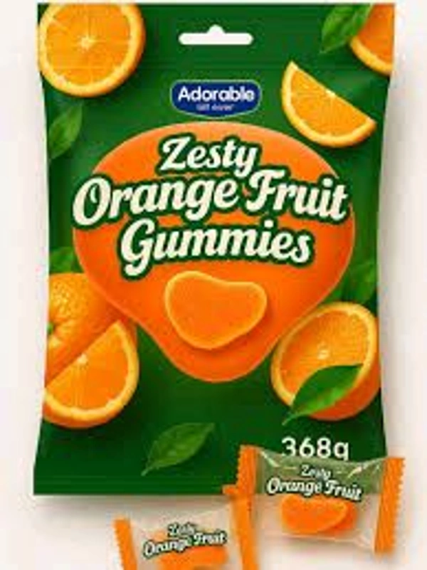 Adorable Orange Gummies - 368 G