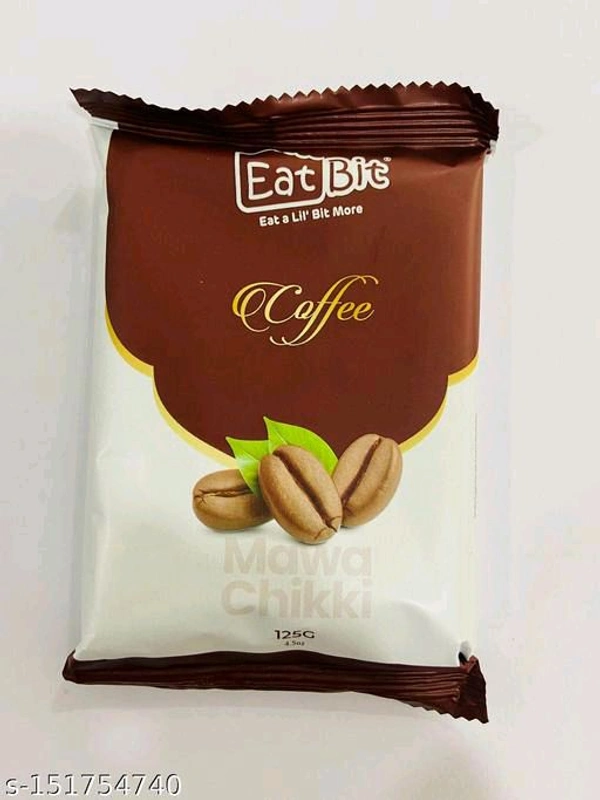 Eat Bit Coffee Mawa Chikki - 125 G
