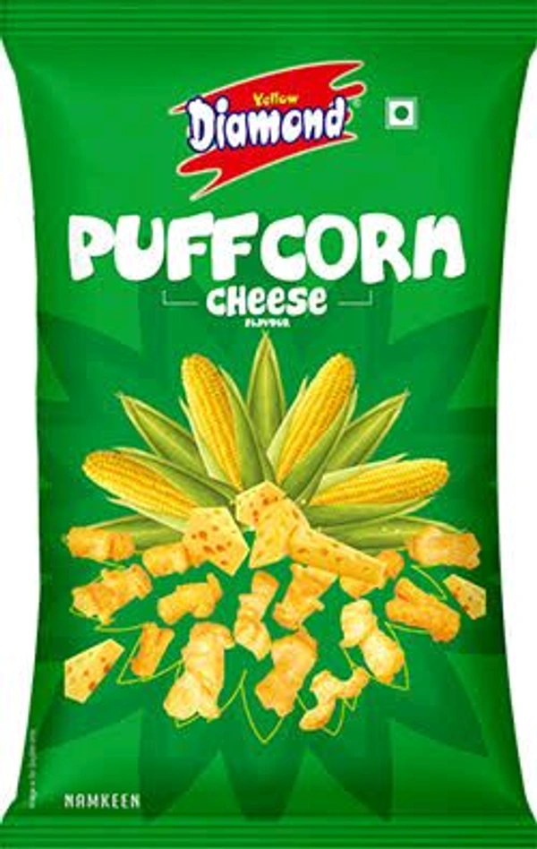 Diamond Puff Corn Cheese - 80 G