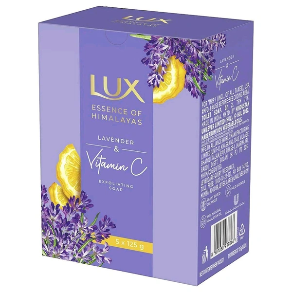 Lux Lavender & VC Soap  - Pack Of 5
