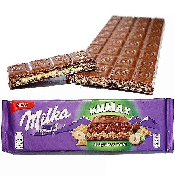 Milka Nutty Choco Wafer - 270 G