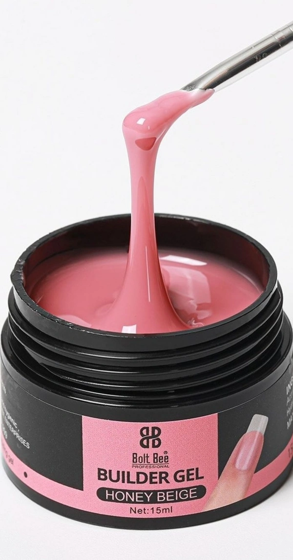Bolt Bee Builder Gel - 15ml, Beige