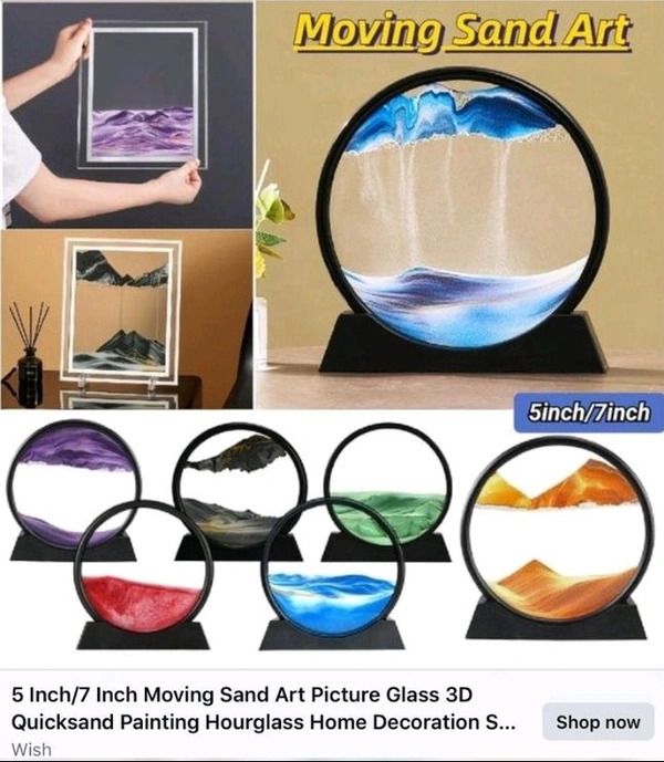 3D Mobile Sand Painting (Imported