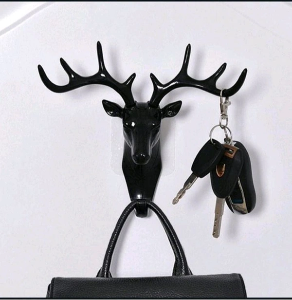 Dear Shape Decorative Deer Head Wall Hook