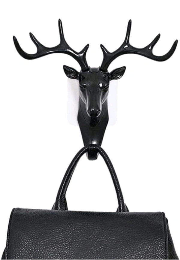 Dear Shape Decorative Deer Head Wall Hook