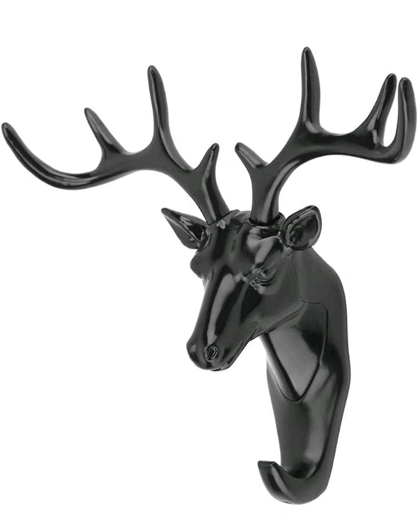 Dear Shape Decorative Deer Head Wall Hook
