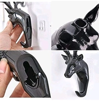 Dear Shape Decorative Deer Head Wall Hook