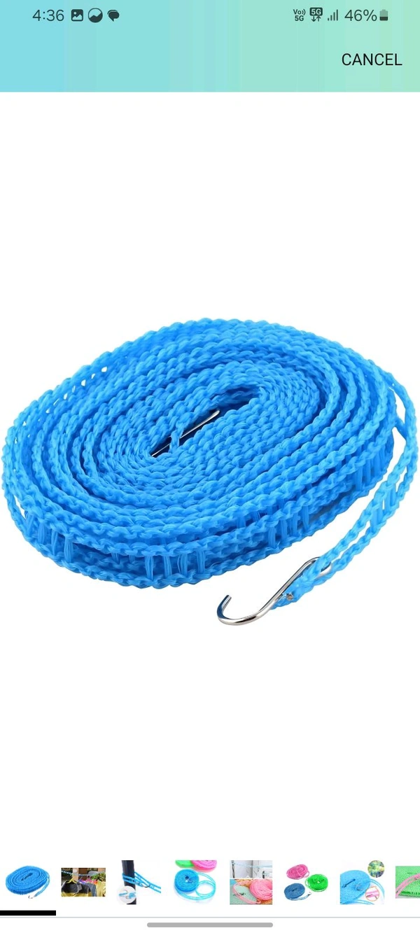 5 Meters Nylon Rope with Hooks 