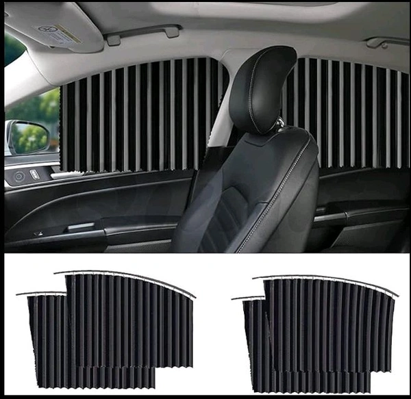 4Pcs Magic Car Window Curtain