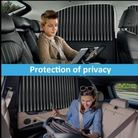4Pcs Magic Car Window Curtain