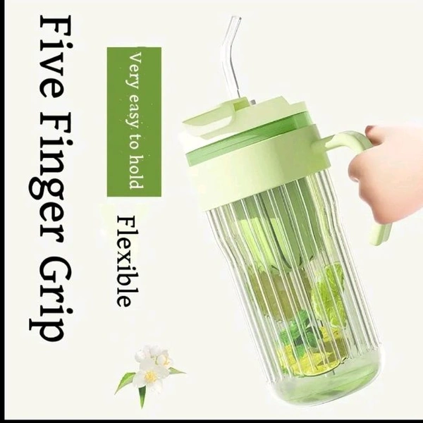 6604 Glass Sipper Mug (Imported)