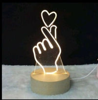 3D Creative LED Mirror (MR-30)