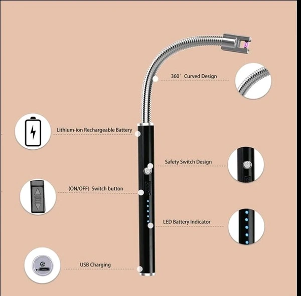 BBQ Rechargable Arc Lighter (Imported)