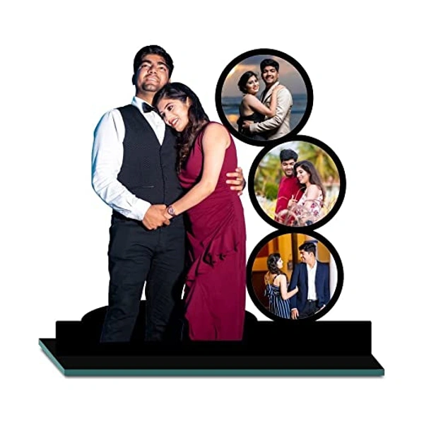 Personaluzed Gift MDF Cutout Photo Frame - 12" X8" MDF Cutout