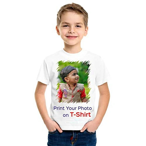 T-Shirt Print - White, S