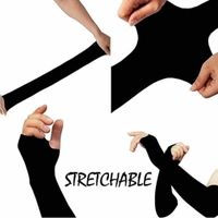 Loopa Cotton Arm Sleeve For Man & Woman (Free / Black) 