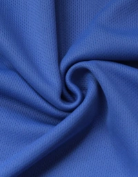 Men Color Block Polo Neck Blue T-Shirt - Xl