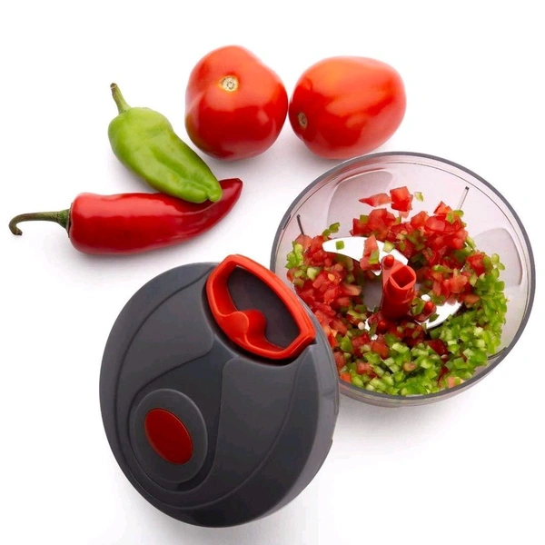 Able 550ml Plastic Grey Mini Handy Chopper