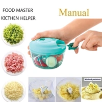Able 550ml Plastic Grey Mini Handy Chopper