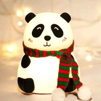 Panda Silicone Colour Changing Night Lamp