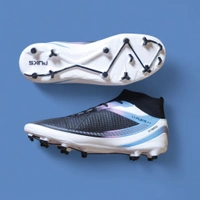 Puks Football Shoes High-top  - White, 6