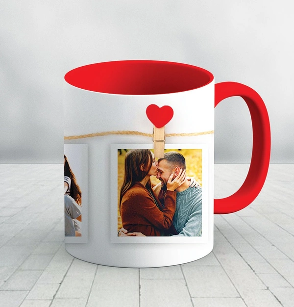 Dual Tone Mug - Red