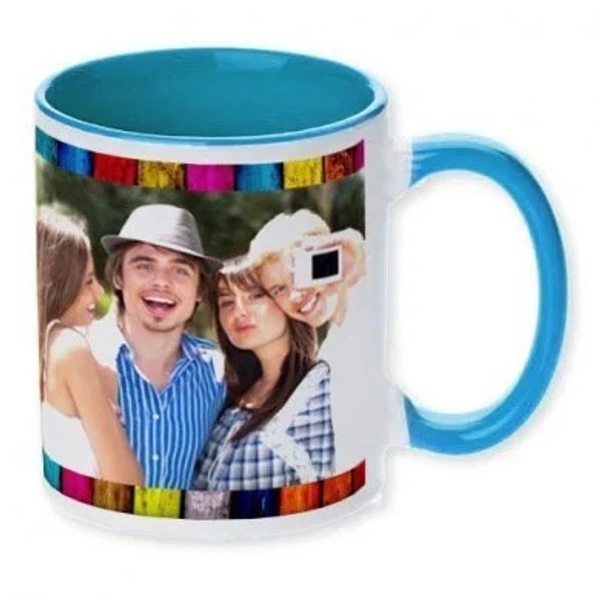Dual Tone Mug - 11 OZ, Sky Blue