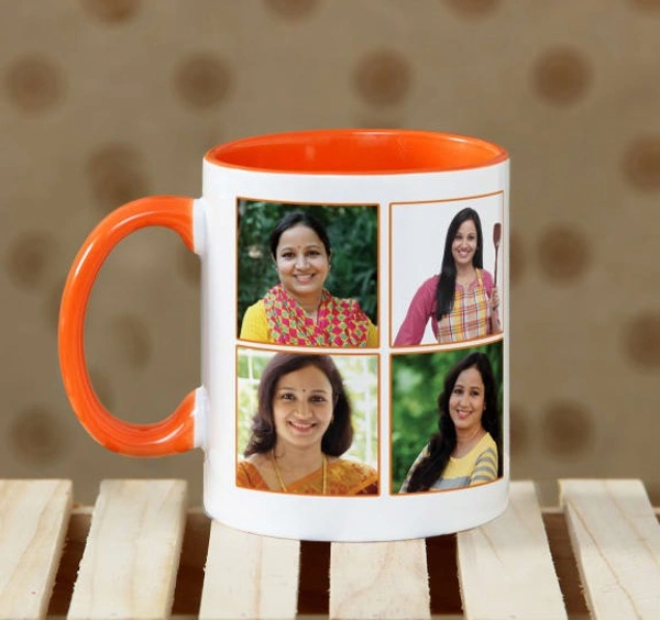 Dual Tone Mug - 11 oz, Orange