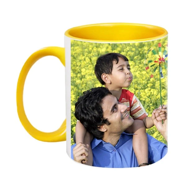 Dual Tone Mug - 11 oz, Yellow